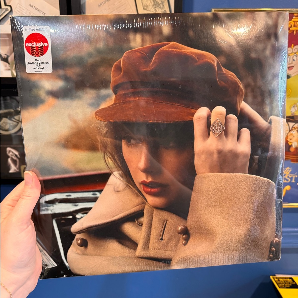 SEALED RED (Taylor’s Version) (4LP) Target Exclusive Vinyl